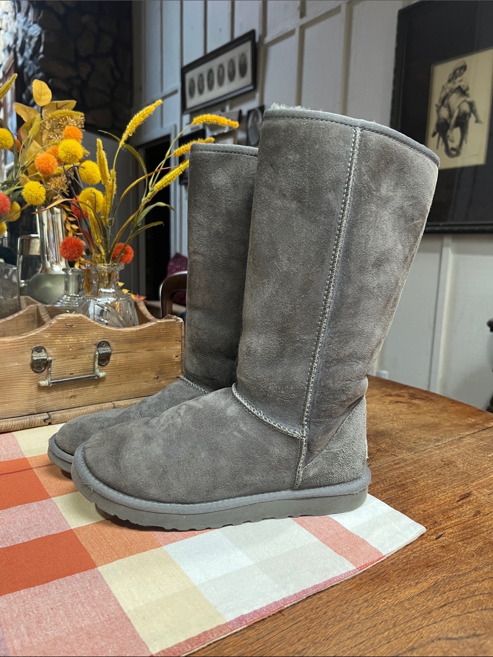 UGG Tall Classic Suede Boots
